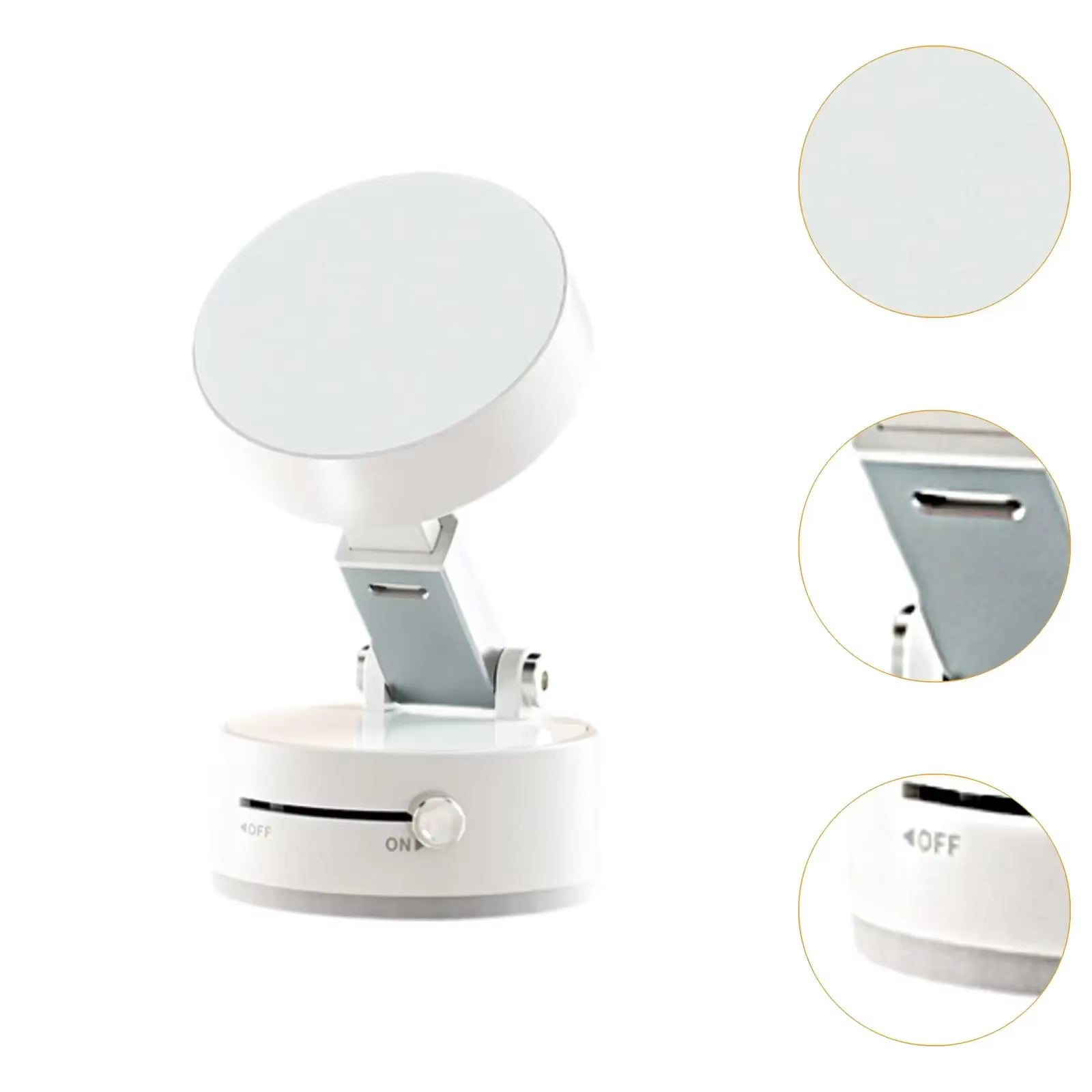 Professional Car Phone Holder with Strong Vacuum Suction Simple Install Adjustable Angle Phone Stand Mount for Vehicle